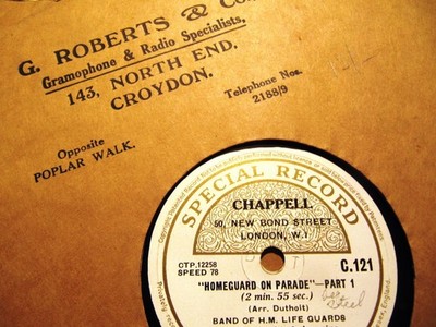 CHAPPELL SPECIAL RECORD LIBRARY Lemoine Homeguard on Parade HM Life Guards Band
