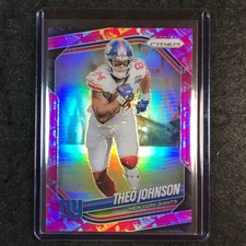 2025 Prizm Football THEO JOHNSON Super Bowl LX 19/60 #211