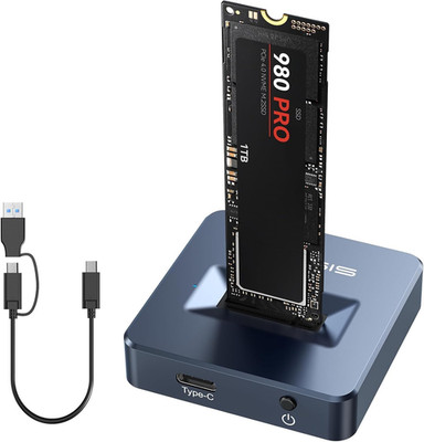 ACASIS NVME SSD Reader Adapter, Aluminium Alloy Housing Fast Heat Dissipation, N