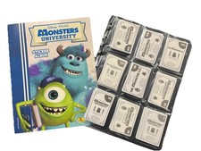 Monster University: Album Vuoto Più Set completo -4 figurine Panini