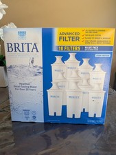 BRITA Genuine Replacement Water Pitcher Filters 10 Pack 987554 Filter Lot New 
