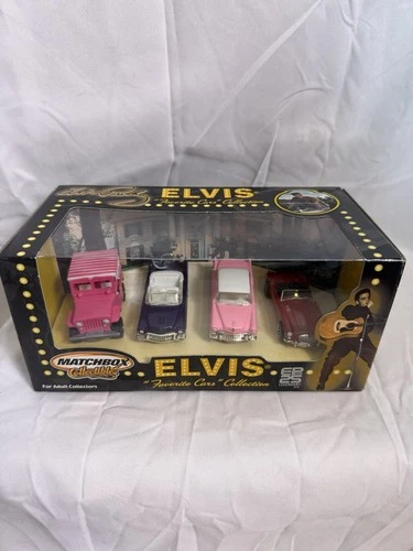 Vintage 2001 Matchbox Collectibles Elvis Presley Favorite Cars Collection NIB