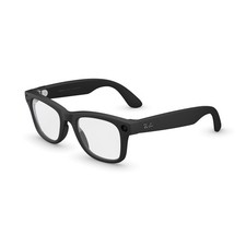 Meta Ray-Ban Gen 2 , Wayfarer, Matte Standard, Black, Clear Lenses