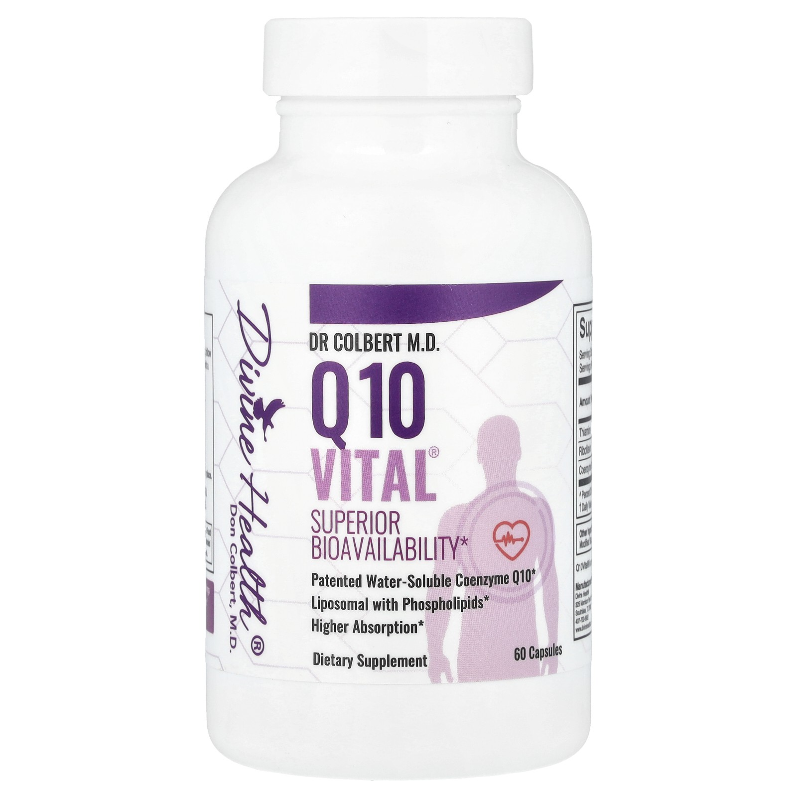 Dr Colbert M.D. Q10 Vital, 60