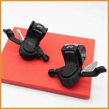 SHIMANO SL-M770 deore XT 3 x 9 speed THUMB SHIFTERS VINTAGE FLAT BAR MTB BIKE