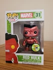 Red Hulk #31 SDCC Exclusive 2013 Metallic Funko POP LE 480 Marvel