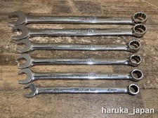 Snap-on Soexm19-10 Metric Combination Wrench 6pc Set Used