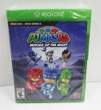 Image of PJ MASKS HEROES OF THE NIGHT Xbox One & Series X Game - NEW Factory Sealed