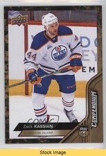 2016-17 Upper Deck Compendium Gold Zack Kassian #105 READ 9hd