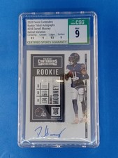 2020 Panini Contenders Rookie Ticket Autographs #204 Darnell Mooney AUTO RC