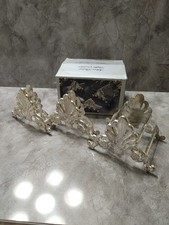 Silver plated buffet silverware caddy in orig...