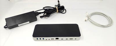 OWC OWCTB2DOCK12P Thunderbolt 2 Dock w/AC Adapter + TB2 Cable (Tested) *READ*