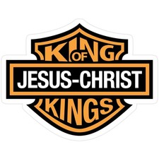 King of King Jesus Christ Sticker Decal Laptop Wall Mirror Tumblr Locker