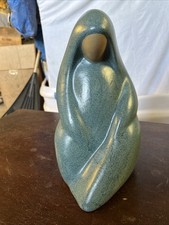 Original Jack Black Navajo Pottery Madonna Sculpture Statue 1983 Signed