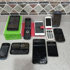 Samsung LG Etc. Lot of 10 Misc Phones Smart, Flip, Slide 4 Parts Truly UNTESTED