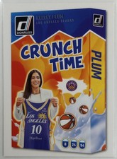 2025 Panini Donruss WNBA Kelsey Plum Crunch Time #8