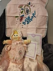 1993 Cabbage Patch Kids Soft Sculpture Baby "Baby Bebop" *SIGNED *