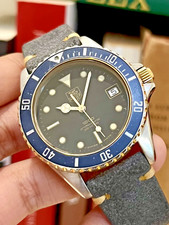 Vintage TAG Heuer 1000 Men's Black Diver Watch + Original Bracelet - 980.020L