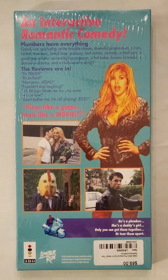 Limited Run Plumbers Don't Wear Ties Definitive Edition 3DO - NEW - See Descrip - Image 2 of 4