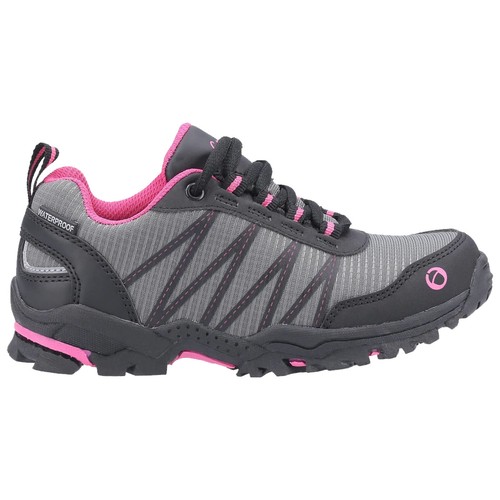 Zapatos para caminar impermeables Cotswold Junior Littledean senderismo niños niños niñas - Imagen 7 de 9