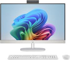 HP All-In-One Desktop PC, 27" FHD IPS Display, AMD Ryzen AI 7 350 Processor, AMD