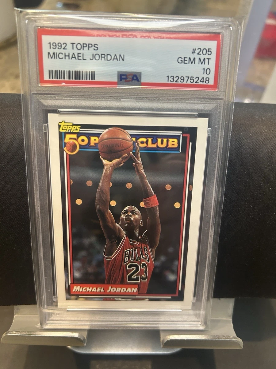 Michael Jordan PSA 10 Graded Basketball Trading Cards for sale | eBay
