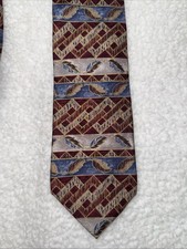 Cambridge Classics Tie Necktie 100% Silk L57β x W4β Made in USA πΊπΈ