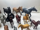 Huge Horses Donkey Pony Plastic Toy Figures Animals Mixed READ Fair Some Vintage — photo 3
