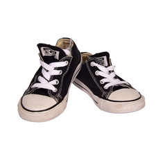 Toddler Converse Chuck Taylor All Star Low Top Shoe 7J235 Black Infants US 8
