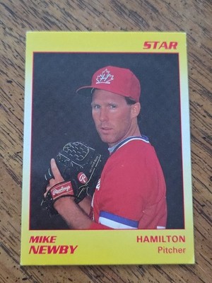 1990 Star Mike Newby Hamilton Redbirds #17 Minor League Baseball (Cardinals)