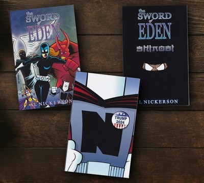 THE SWORD OF EDEN graphic novels COMBO DEAL!  All books signed by Al Nickerson! | eBay