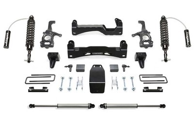 Fabtech 6'' Performance System w/ Dirt Logic Resi Coilovers & Shocks for F150 4WD
