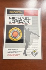 1998-99 Upper Deck UD Choice - Sweepstakes Michael Jordan #SW1