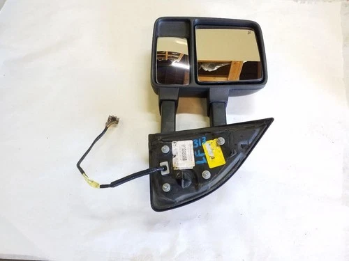 Black Driver Side View Tow Mirror Power Lamps | 2009-2012 Ford F250 F350