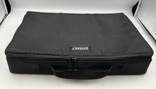 Y2K 90s Vtg Case Logic 30 Cassette Carrying Case Travel Storage Black Caselogic