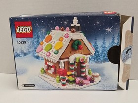 Lego 40139 Gingerbread House Open Box Complete Set in Sealed Bags w/ Manual