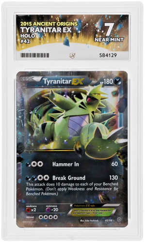 Tyranitar-EX graded ACE 7 for sale on eBay