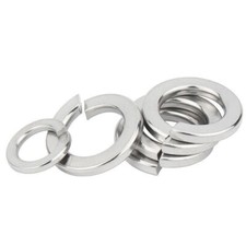 SPRING RECTANGULAR COIL LOCK WASHERS STAINLESS STEEL FORM B METRIC M1.6 - M30