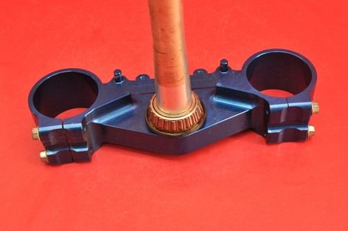 2006 06-14 Yamaha YZ125 YZ250 YZ250F Applied Billet Triple Tree Fork Clamp Lower - Picture 7 of 13