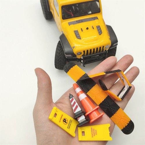 For TRX4M SCX24 Climbing Car Mood Decoration Speed Bumps Model Scene Accessories - Picture 5 of 7
