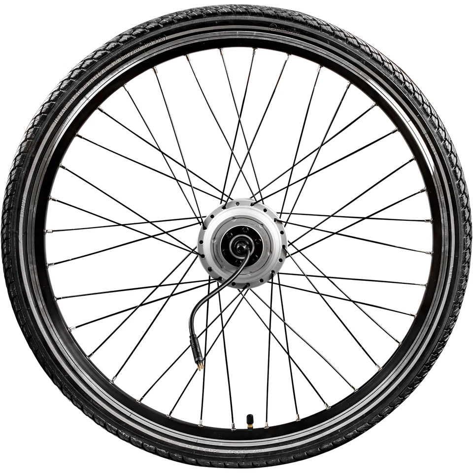 26" E Bike Vorderrad 250W Frontmotor 26 Zoll Antrieb Tretwerk Citybike 36V