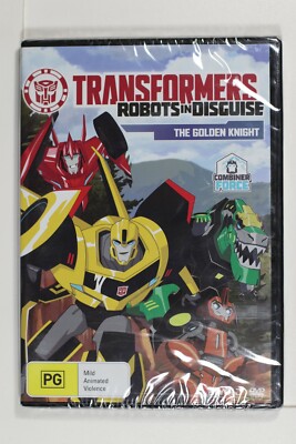The Transformers  Robots In Disguise Golden Knight - Region 4 New Sealed (D1048)
