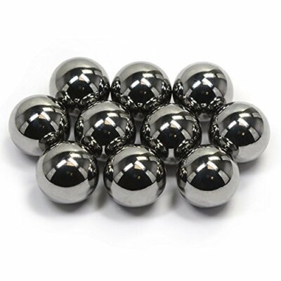 Bulls Eye Ball Spielbälle x10 Edelstahlkugeln Chrom Ersatzkugeln
