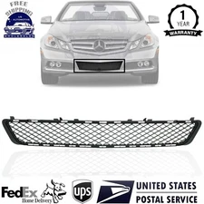 New Front Bumper Grille Textured Blk For 2012-2013 Mercedes Benz E300 10-13 E350