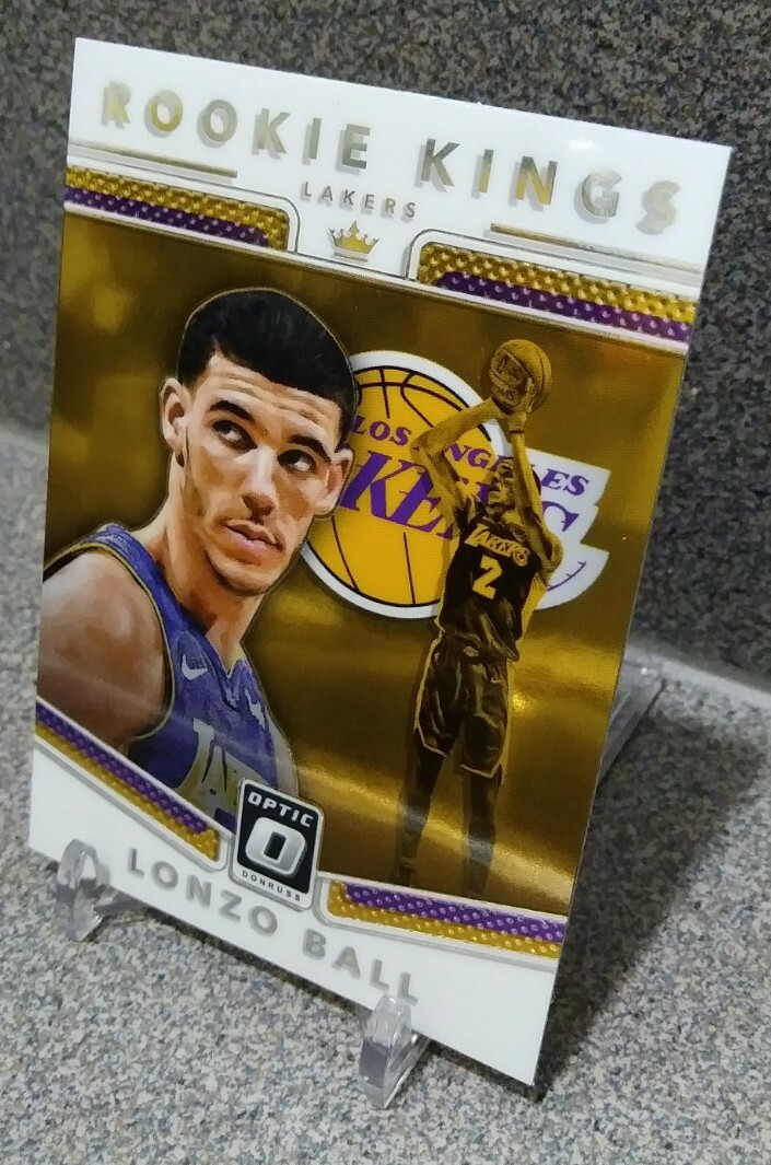 2017-18 Doruss Optic 🔥Lonzo Ball🔥 “Rookie Kings” RC Pelicans NBA RC