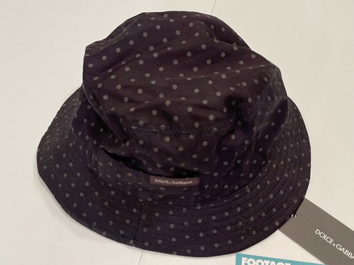 GABBANA D\u0026G POLKA DOTS BUCKET HAT 