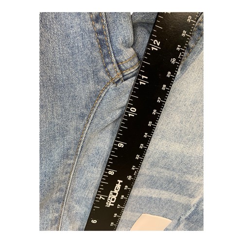 Tinseltown NWT 7 Junior Blue Pull On Flare High-rise Jeans #1789D - Picture 14 of 18