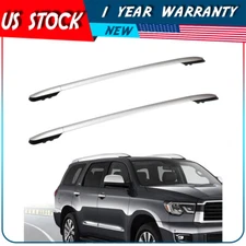 Roof Rack Rail Bar Pair For Toyota RAV4 4Dr 13-18 Side Rail RAV4 2013-2018