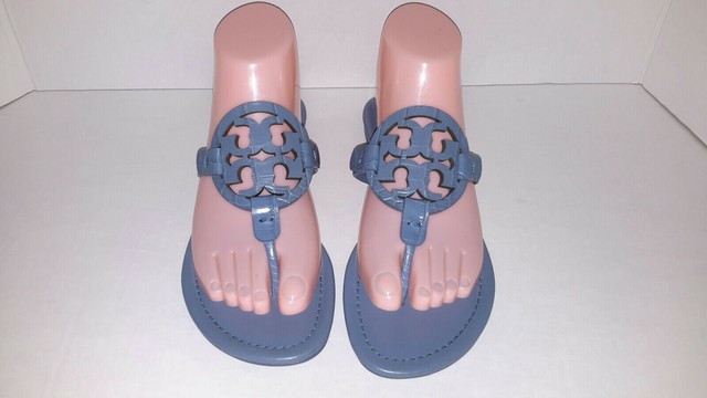 blue yonder tory burch sandals