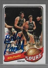 1979-80 Topps Billy Paultz #22 San Antonio Spurs Signed Autographed Card